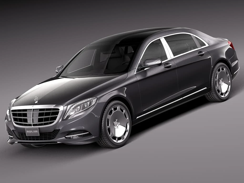Mercedes-Maybach luxury sedan for Los Angeles limousine service